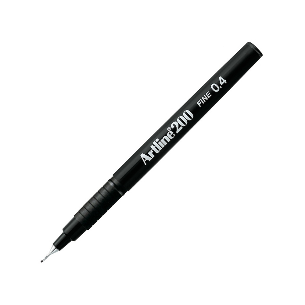 Artline 200 Yazı Kalemi Fineliner 0.4 mm Siyah