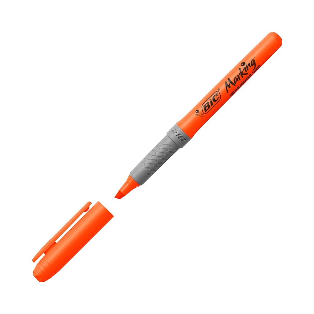 Bic Fosforlu Kalem Brite Liner Grip Kalem Tipi Turuncu