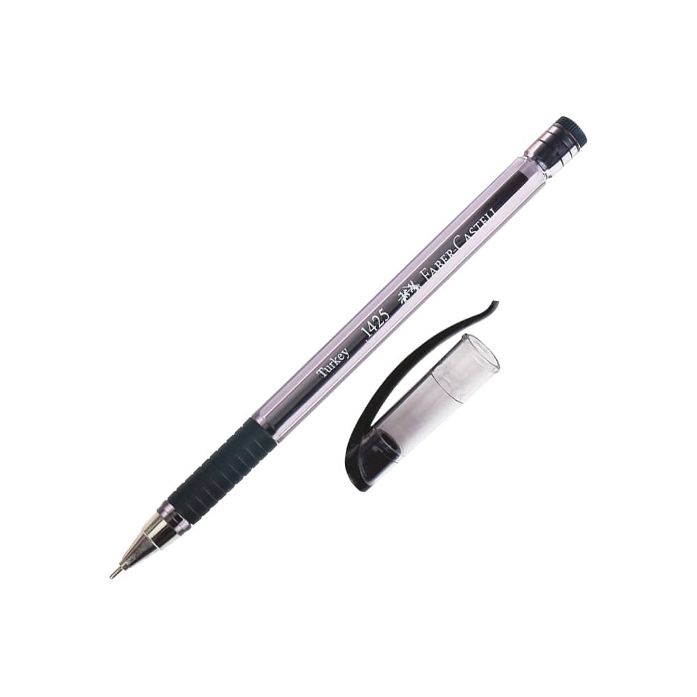Faber-Castell Tükenmez Kalem İğne Uçlu 1425 0.7 mm Siyah