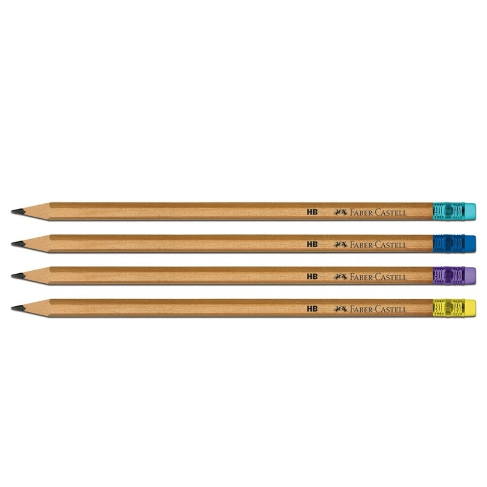 Faber-Castell Kurşun Kalem Natural Silgili FC