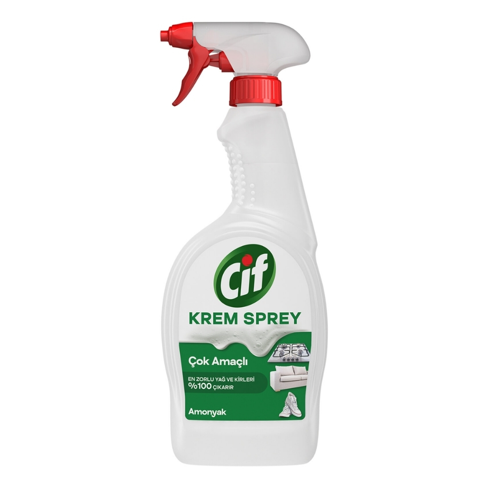 Cif Amonyak Çok Amaçlı Krem Sprey 750 ml
