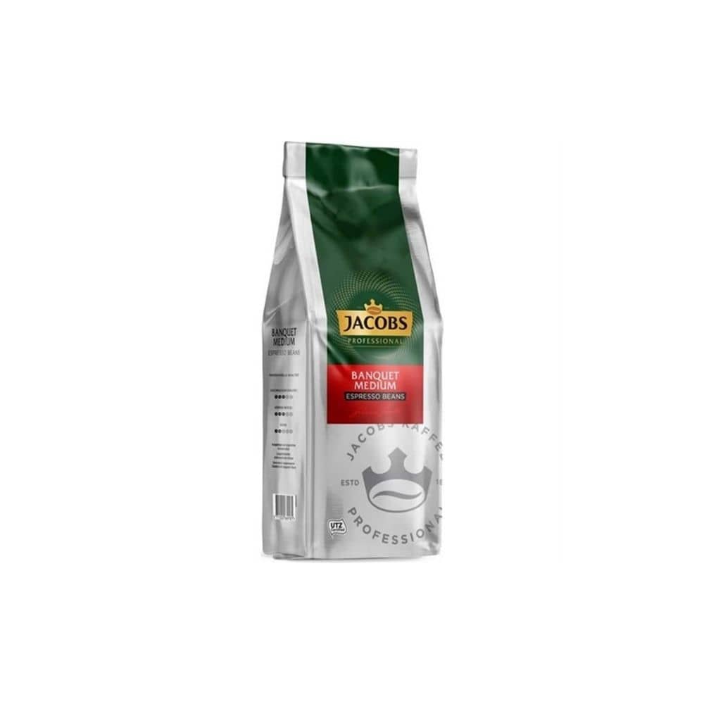 Jacobs Banquet Medium Espresso Beans Çekirdek Kahve 1 KG