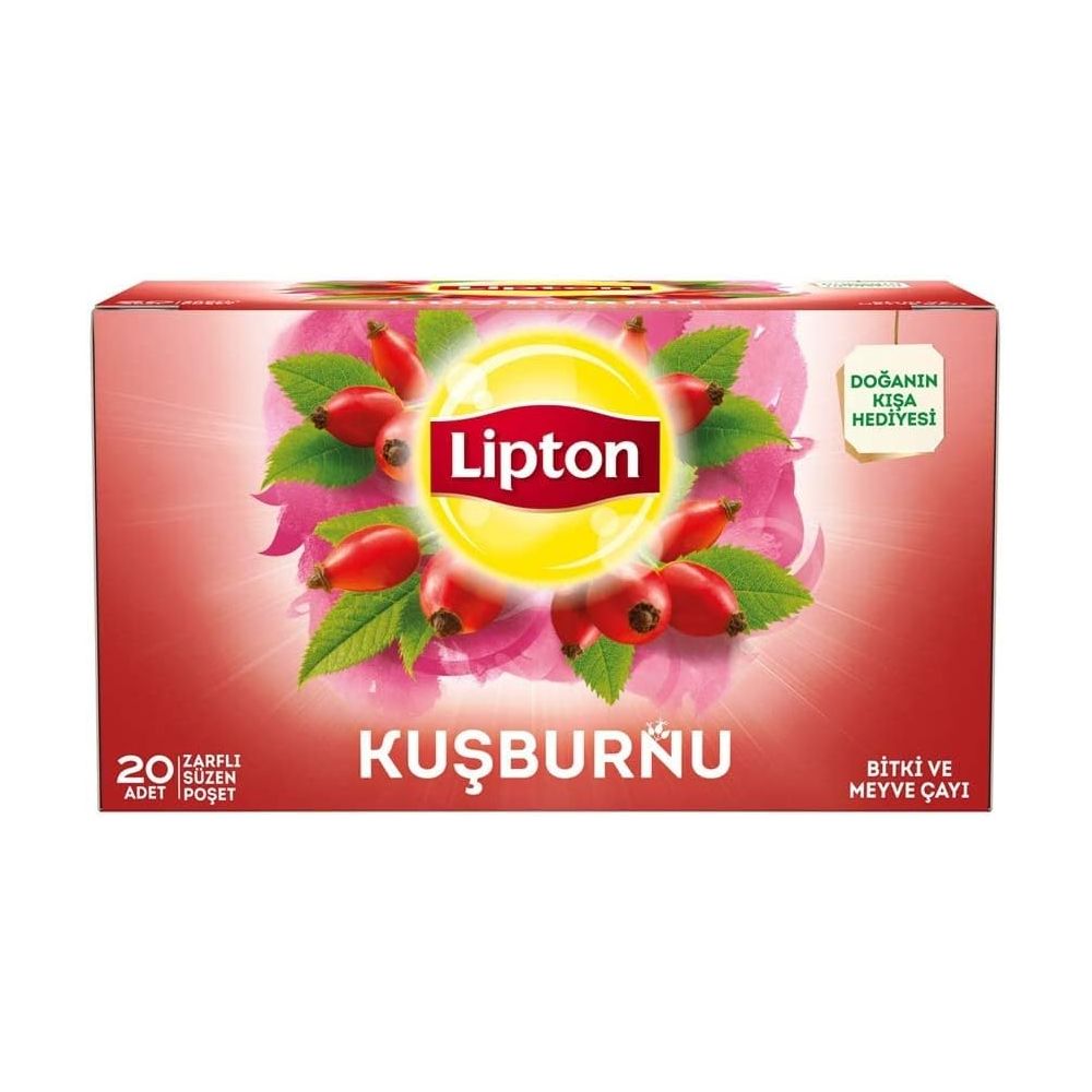 Lipton Kuşburnu Bardak Poşet 20'li 2.5 gr