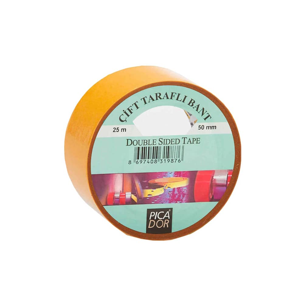 Picador Çift Taraflı Bant Hotmelt Askısız 50 mm x 25 mt